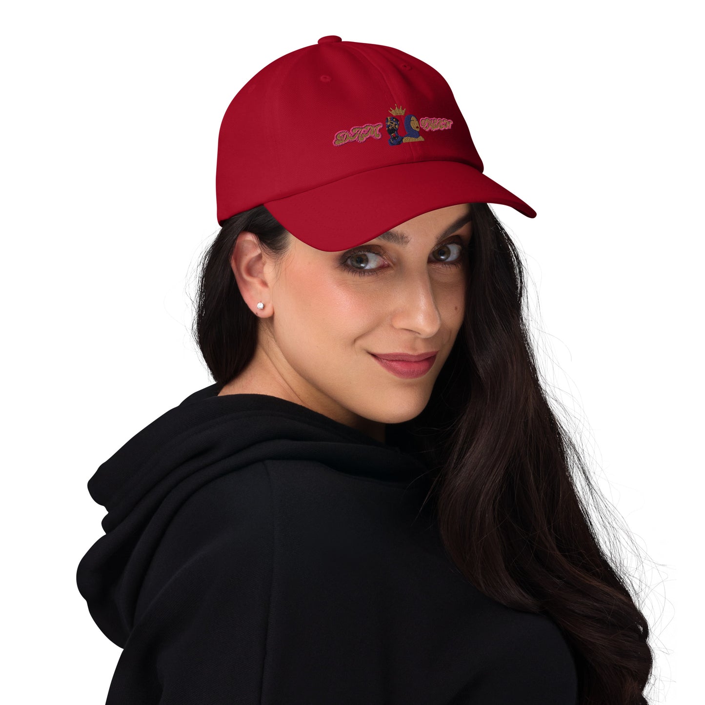 DamQueen Royal Crowned Dad Hat