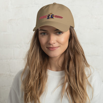 DamQueen Royal Crowned Dad Hat