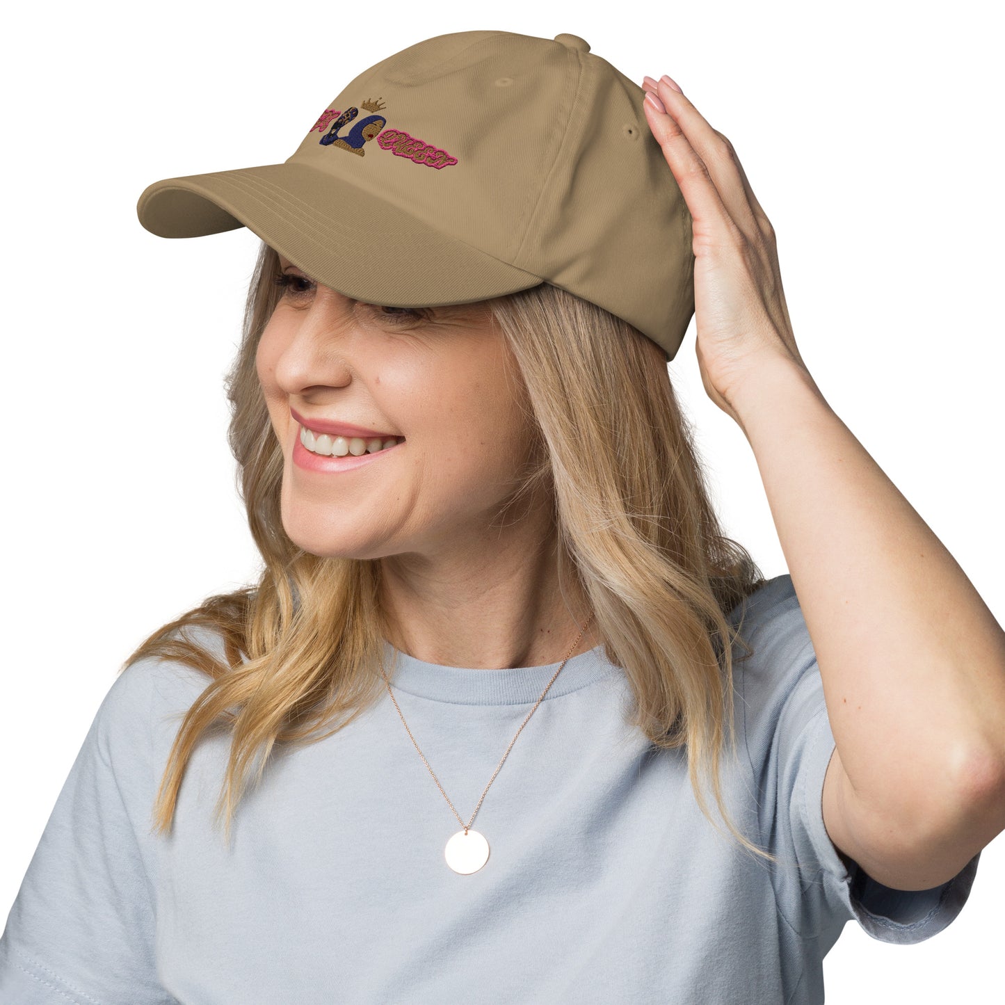 DamQueen Royal Crowned Dad Hat