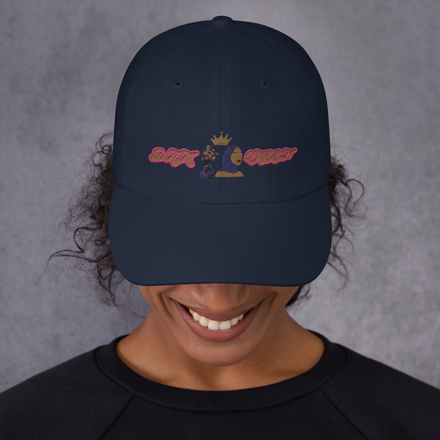 DamQueen Royal Crowned Dad Hat