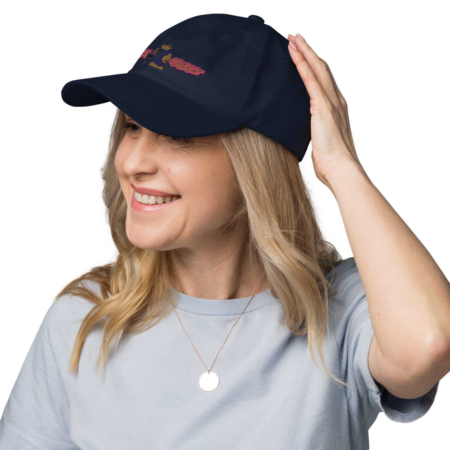 DamQueen Royal Crowned Dad Hat