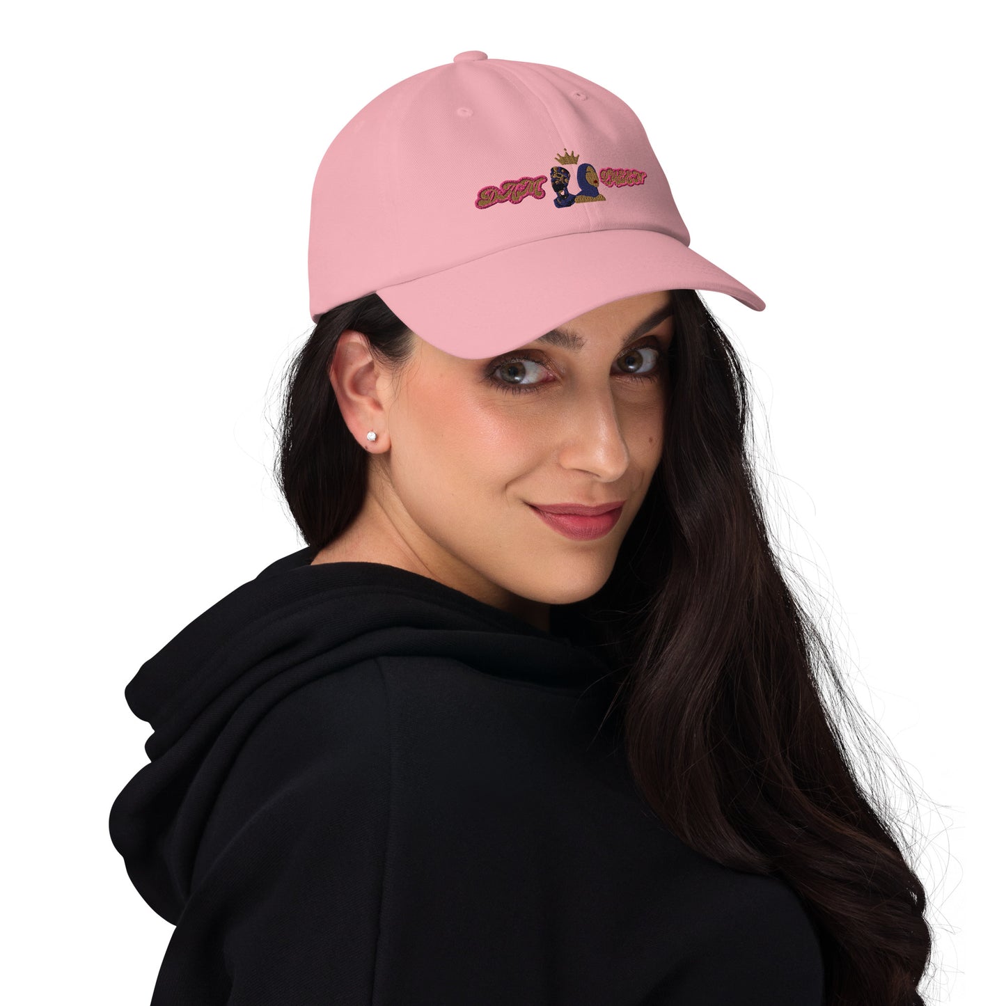 DamQueen Royal Crowned Dad Hat