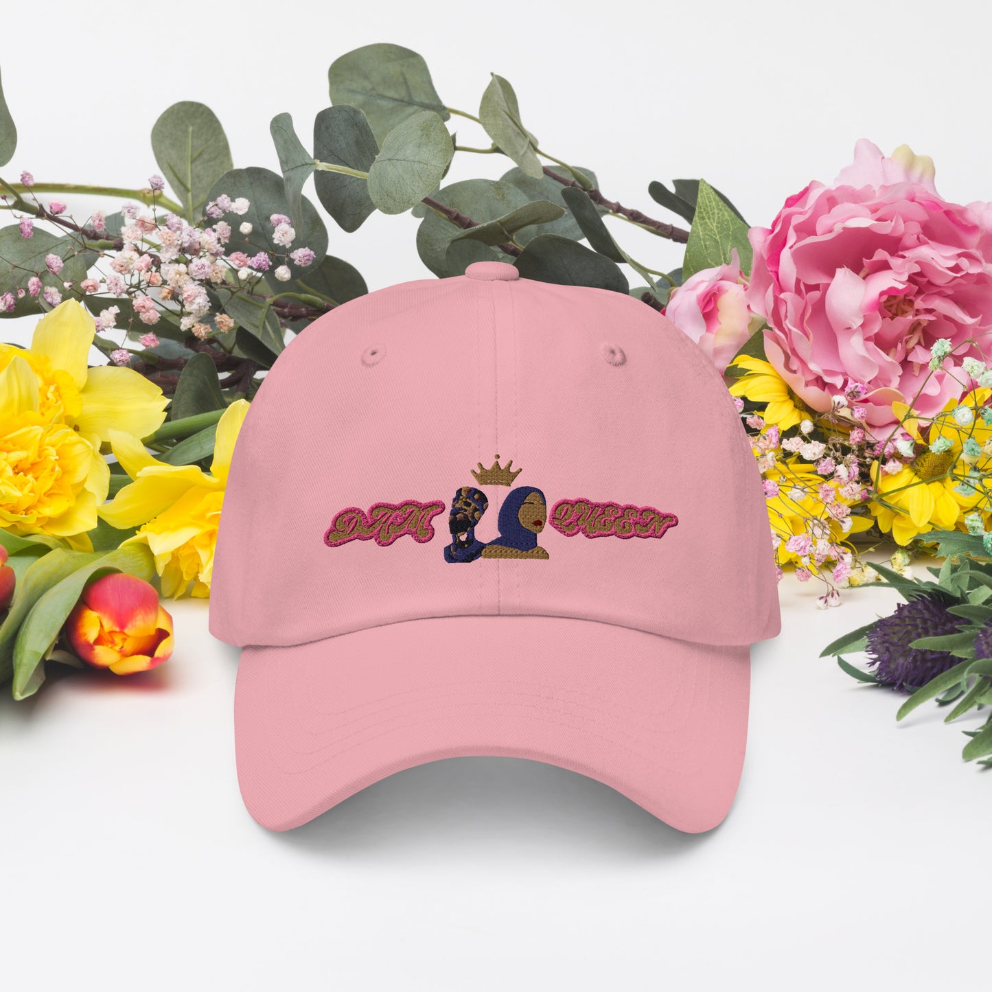 DamQueen Royal Crowned Dad Hat