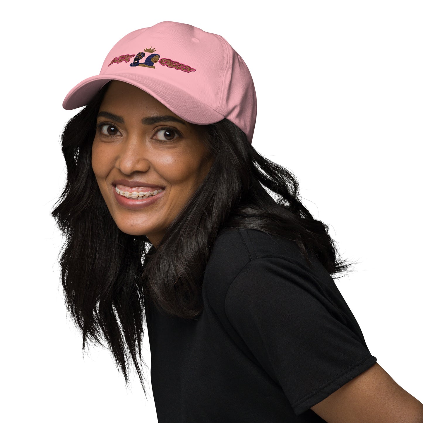 DamQueen Royal Crowned Dad Hat