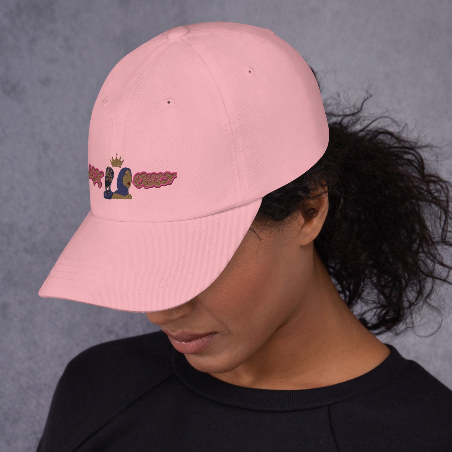 DamQueen Royal Crowned Dad Hat