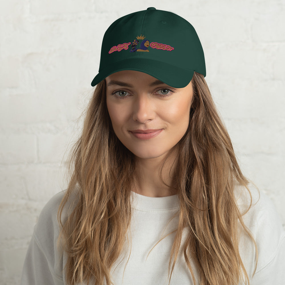 DamQueen Royal Crowned Dad Hat