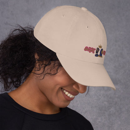 DamQueen Royal Crowned Dad Hat