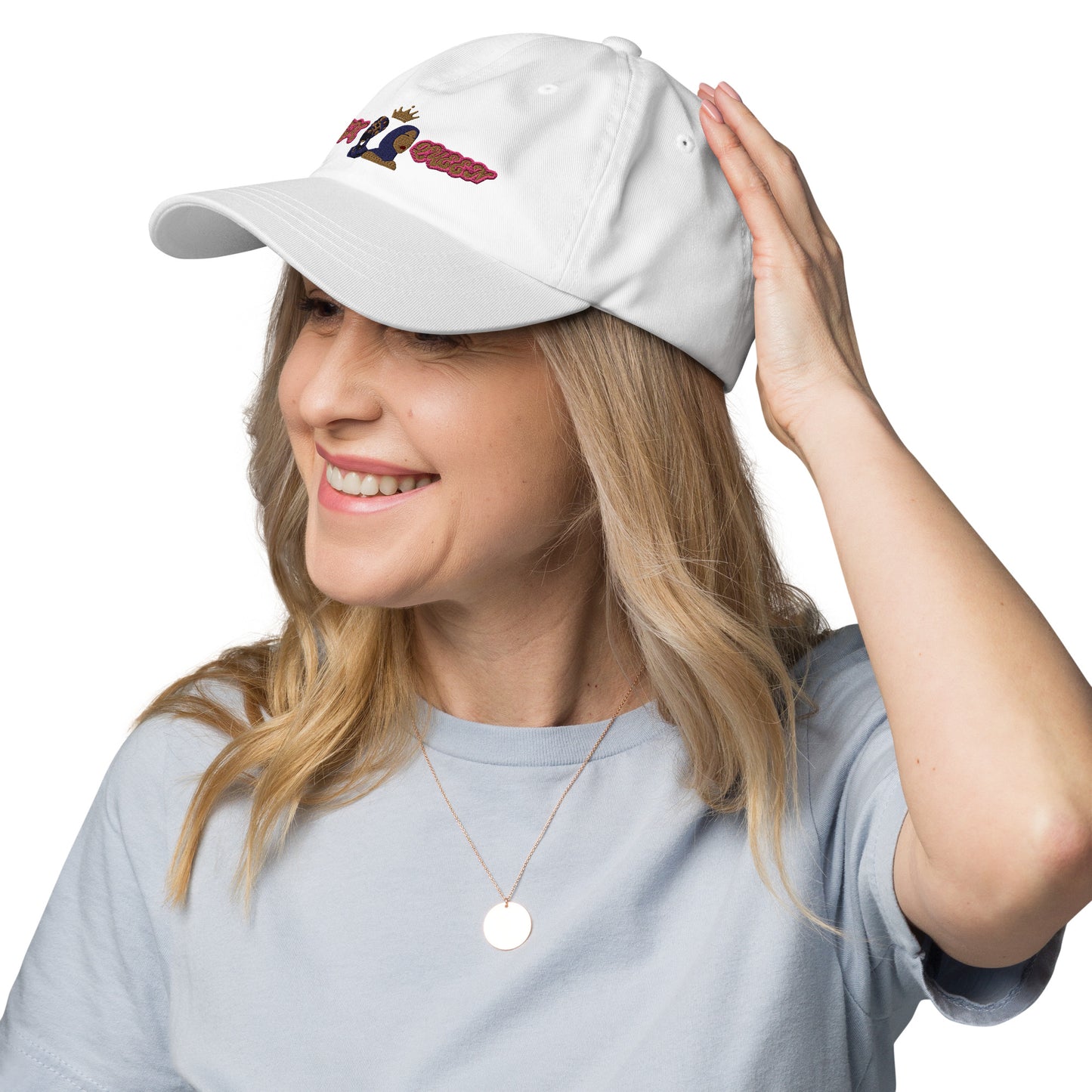 DamQueen Royal Crowned Dad Hat