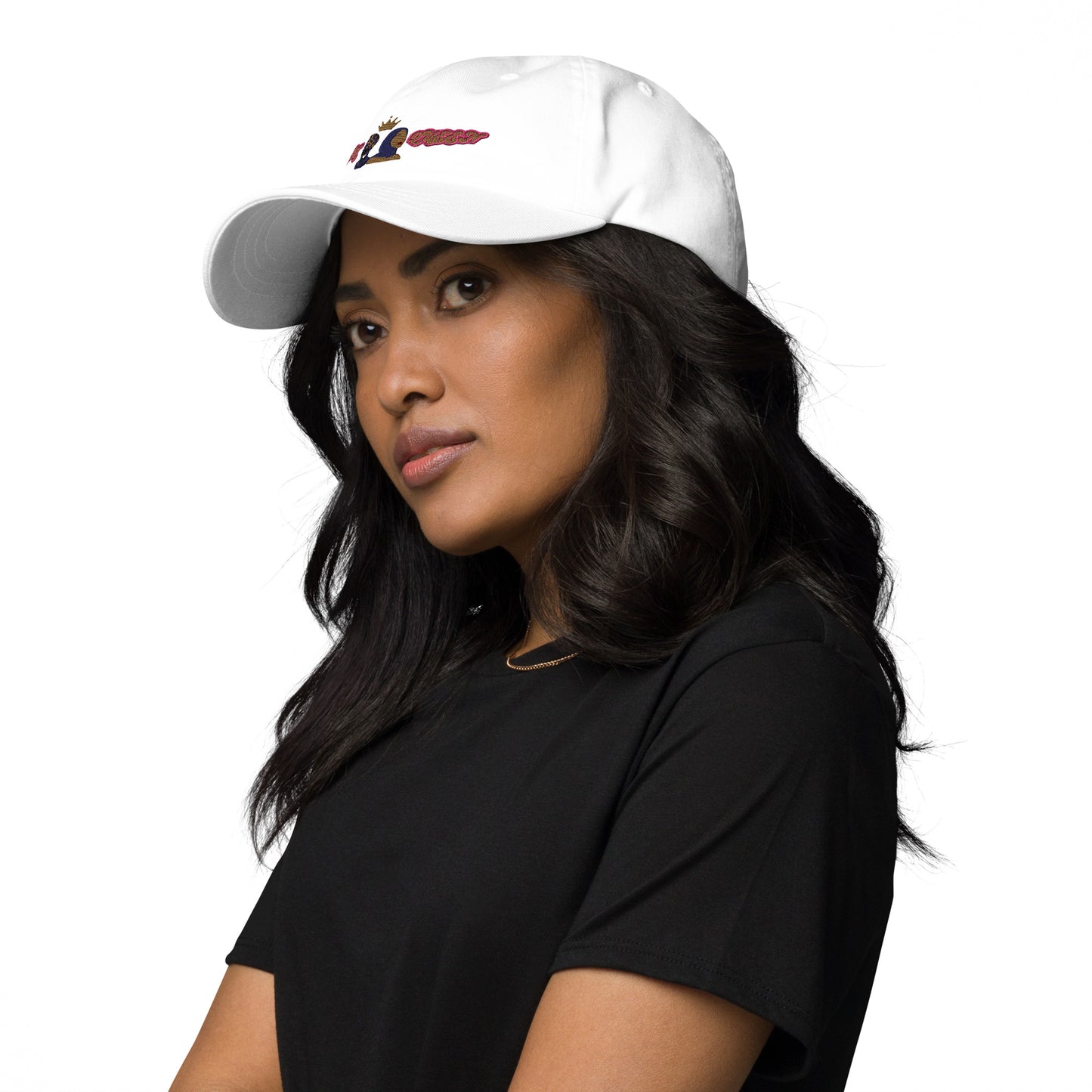 DamQueen Royal Crowned Dad Hat