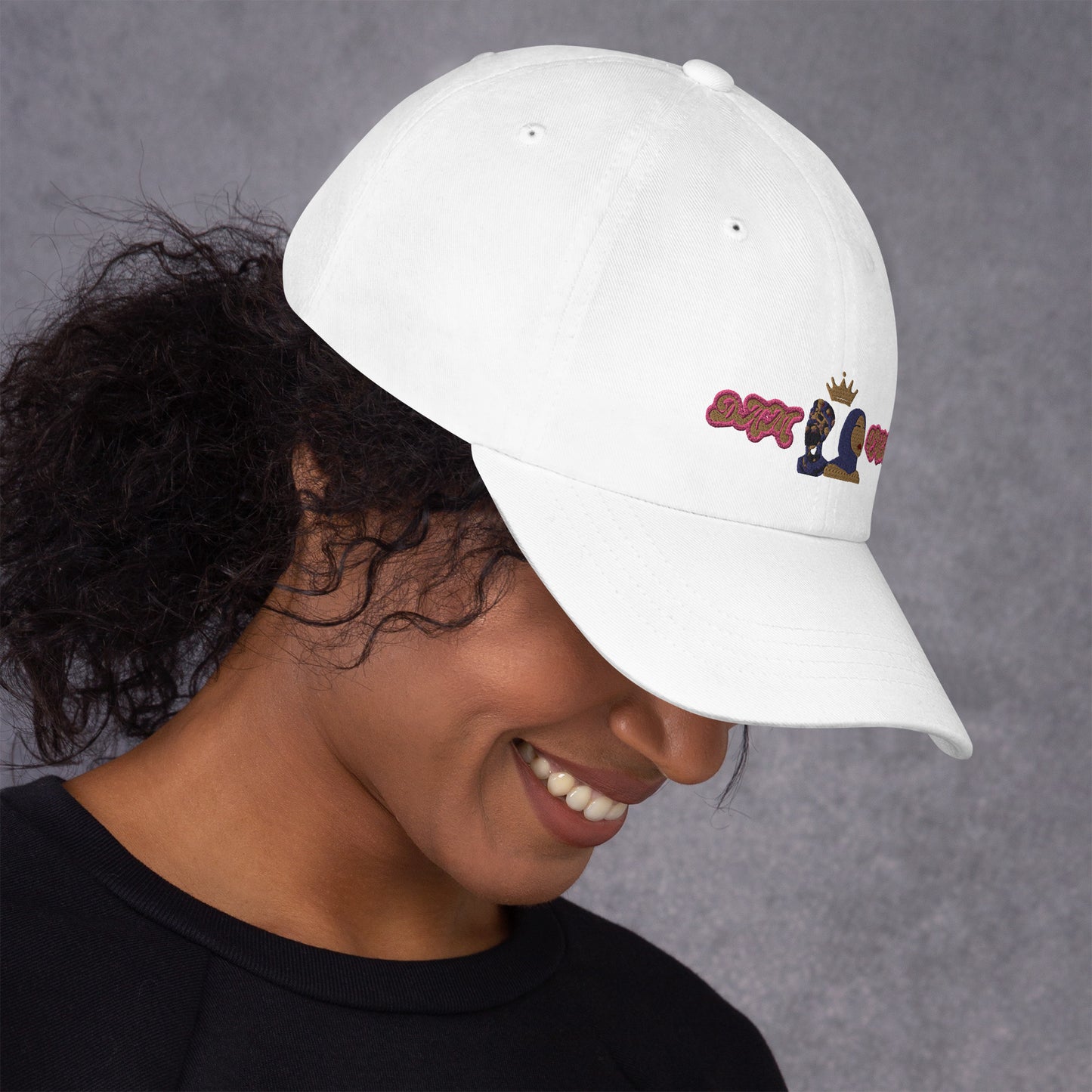 DamQueen Royal Crowned Dad Hat