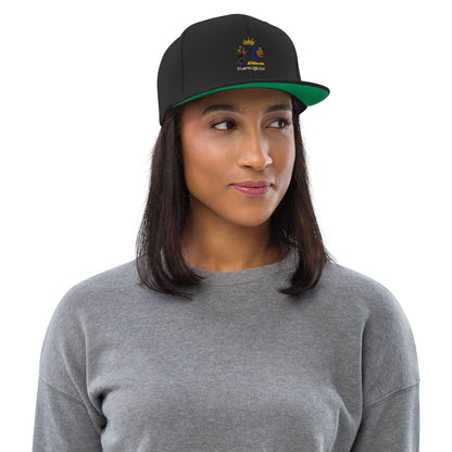 DamQueen Command Attention SnapBack Hat