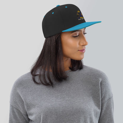 DamQueen Command Attention SnapBack Hat