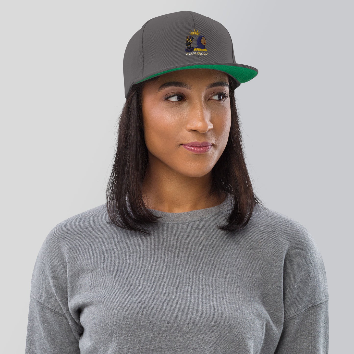 DamQueen Command Attention SnapBack Hat