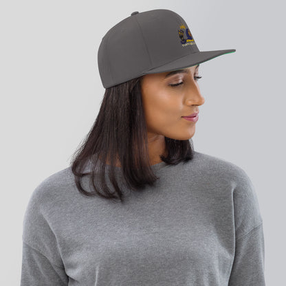 DamQueen Command Attention SnapBack Hat