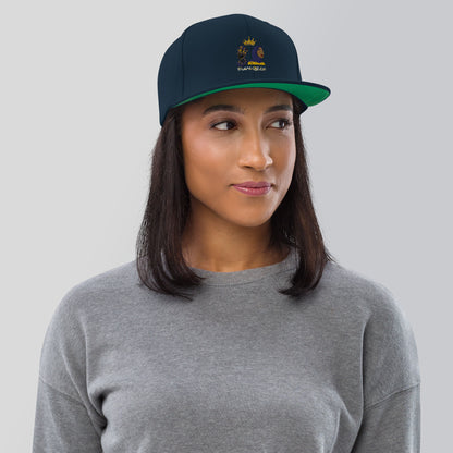 DamQueen Command Attention SnapBack Hat