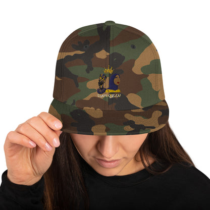 DamQueen Command Attention SnapBack Hat