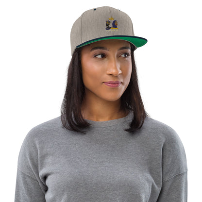 DamQueen Command Attention SnapBack Hat