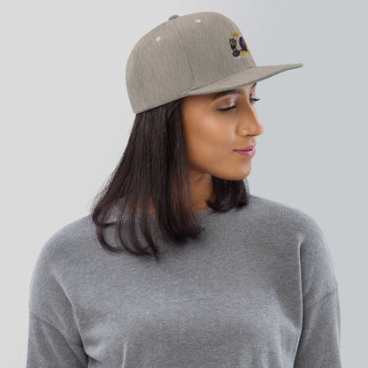 DamQueen Command Attention SnapBack Hat