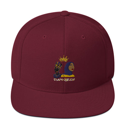 DamQueen Command Attention SnapBack Hat