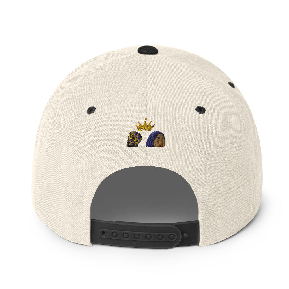 DamQueen Command Attention SnapBack Hat