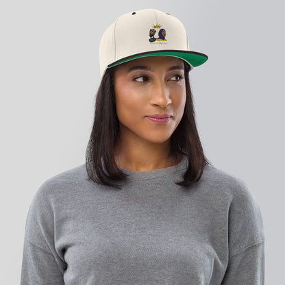 DamQueen Command Attention SnapBack Hat