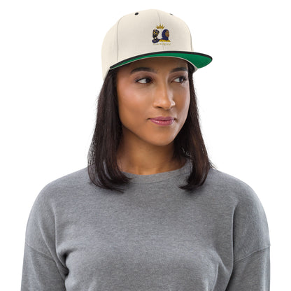 DamQueen Command Attention SnapBack Hat