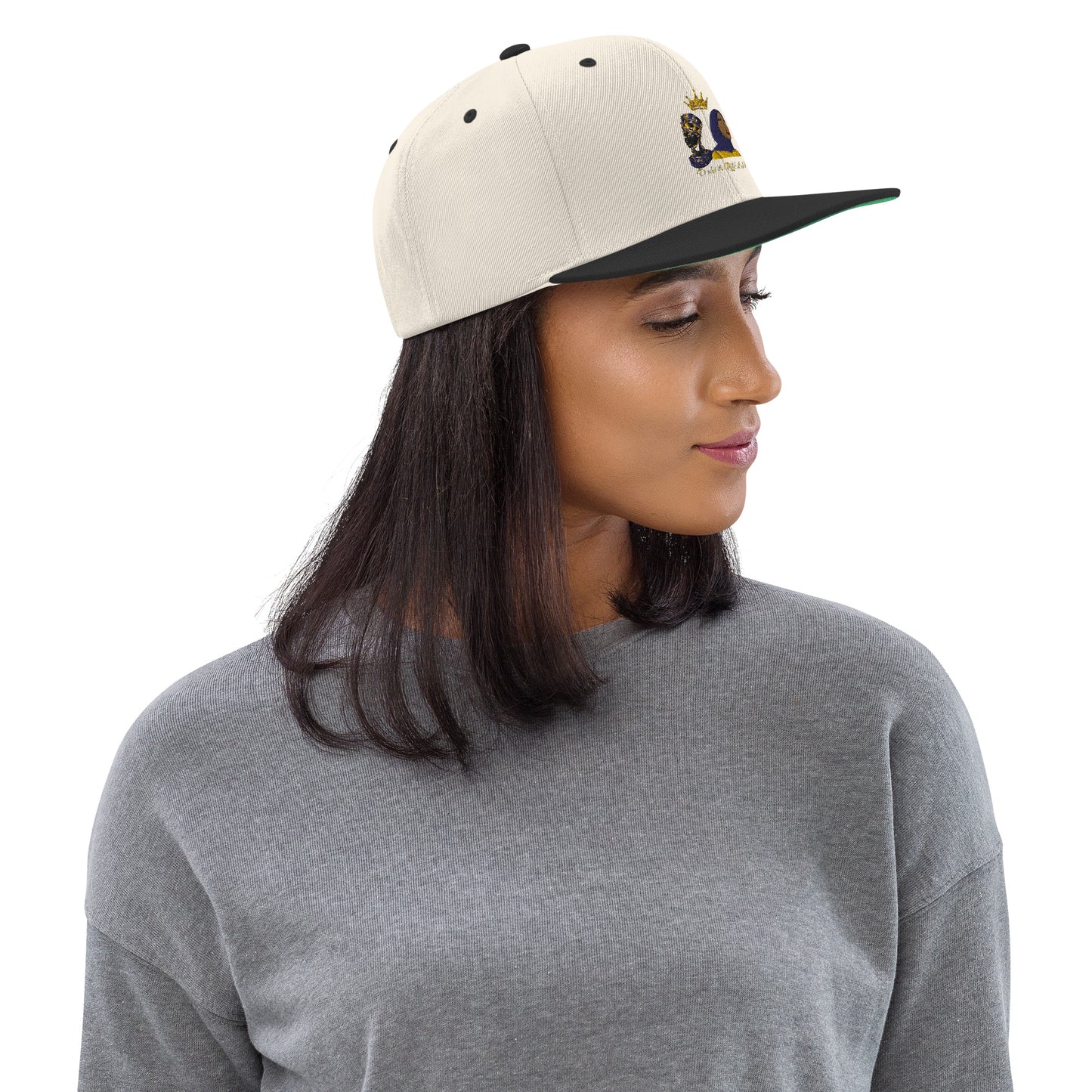 DamQueen Command Attention SnapBack Hat