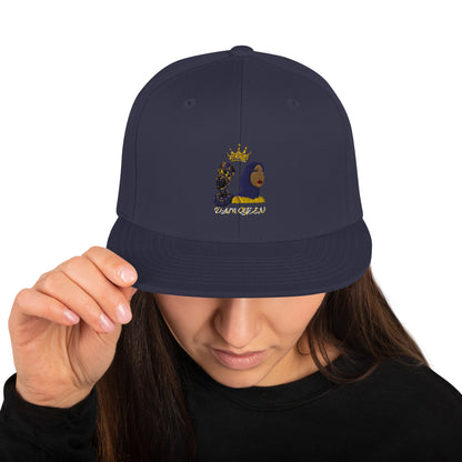 DamQueen Command Attention SnapBack Hat