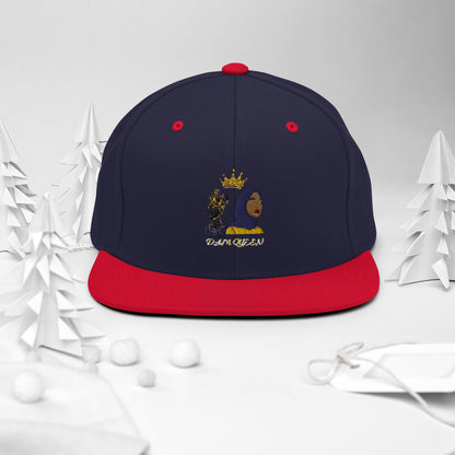 DamQueen Command Attention SnapBack Hat