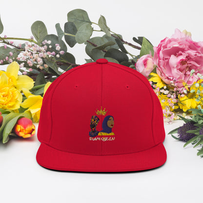 DamQueen Command Attention SnapBack Hat