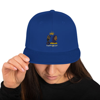 DamQueen Command Attention SnapBack Hat