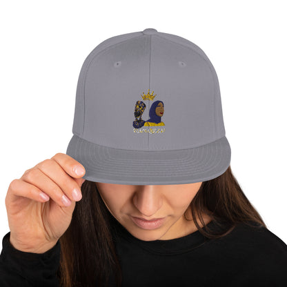 DamQueen Command Attention SnapBack Hat