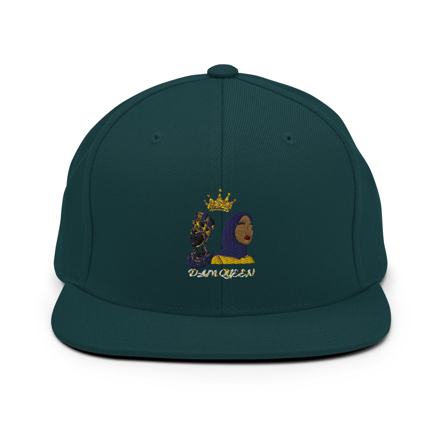 DamQueen Command Attention SnapBack Hat