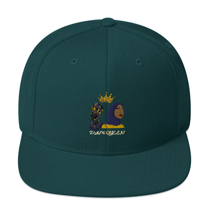 DamQueen Command Attention SnapBack Hat