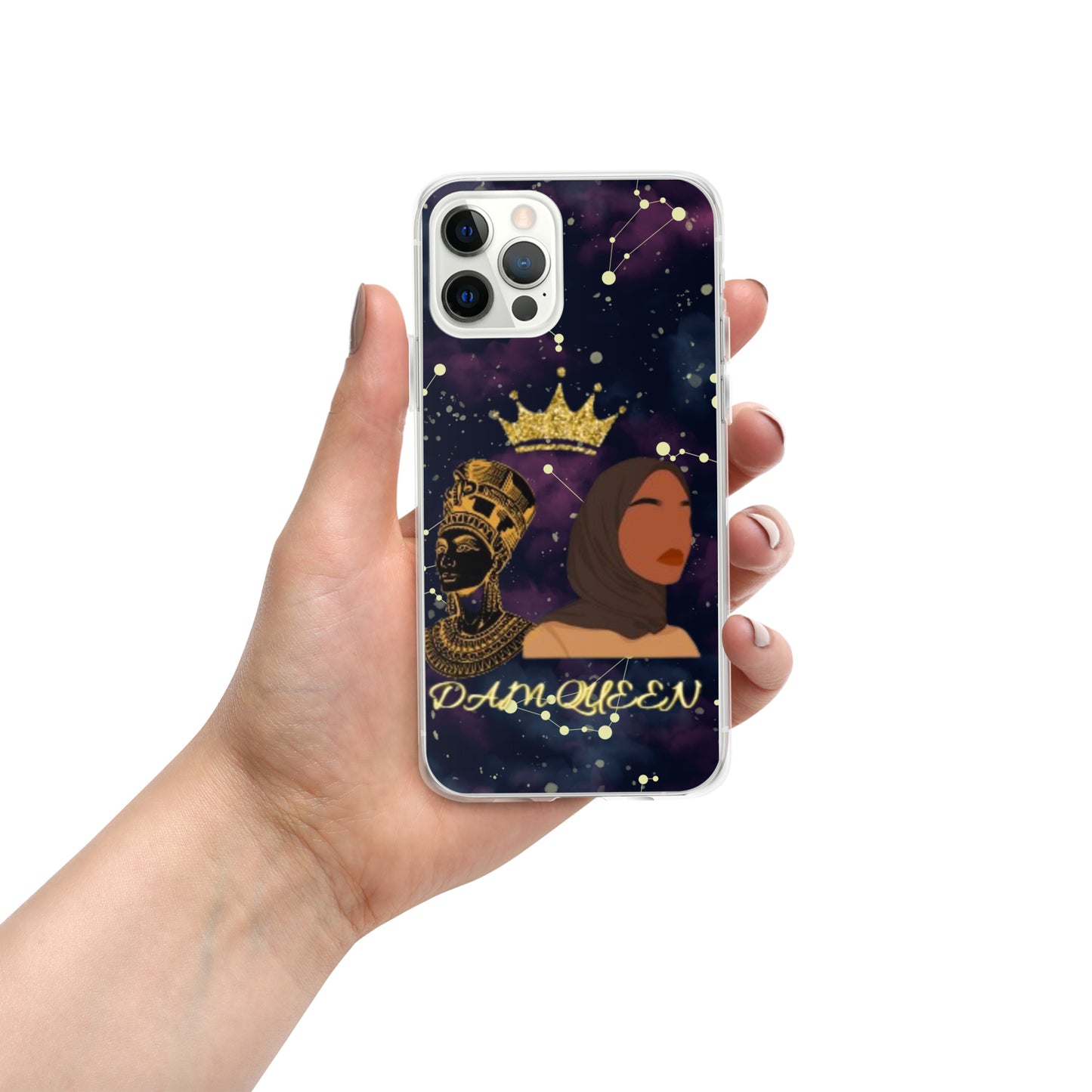 DamQueen Cosmic Conquest Universe IPhone Case