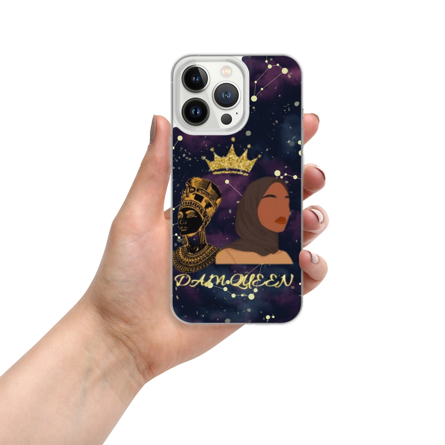 DamQueen Cosmic Conquest Universe IPhone Case