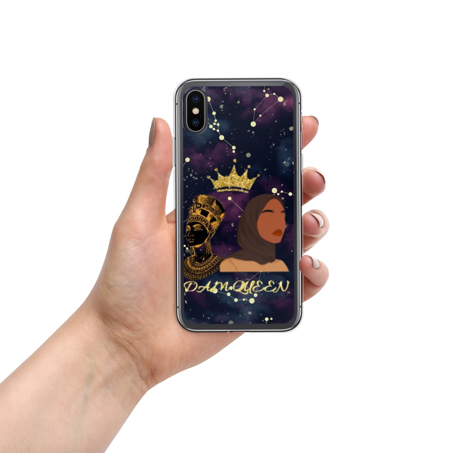 DamQueen Cosmic Conquest Universe IPhone Case