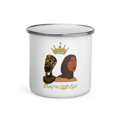 DamQueen Royal Reigns Enamel Mug