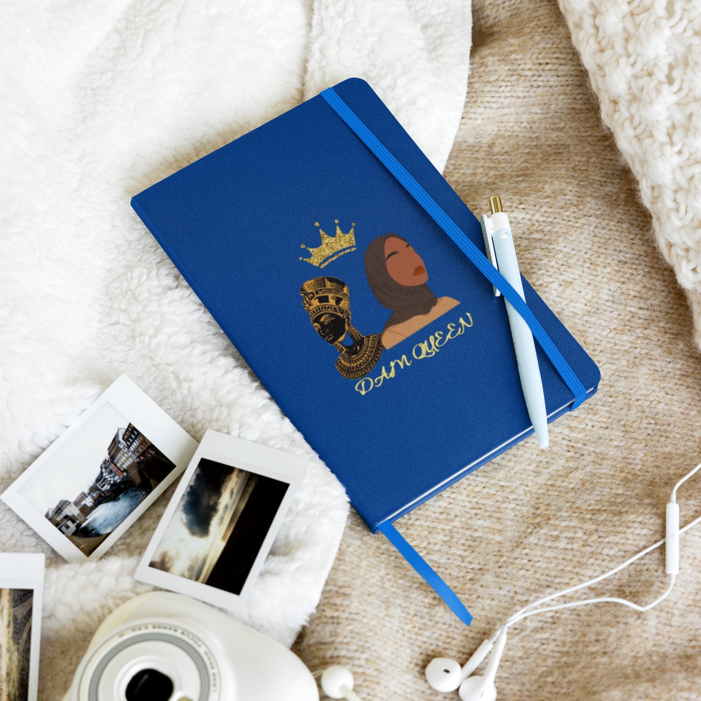 DamQueen Royal Thoughts Hardcover Notebook