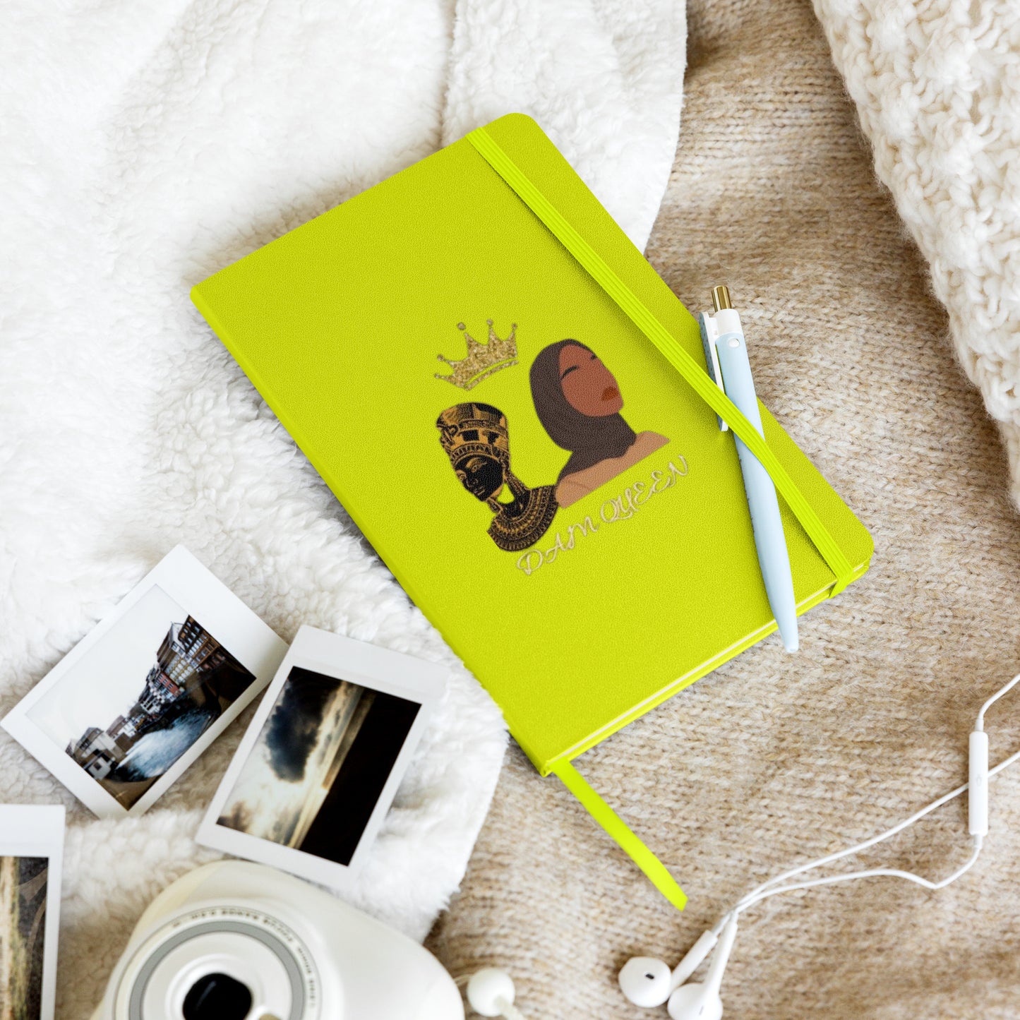 DamQueen Royal Thoughts Hardcover Notebook