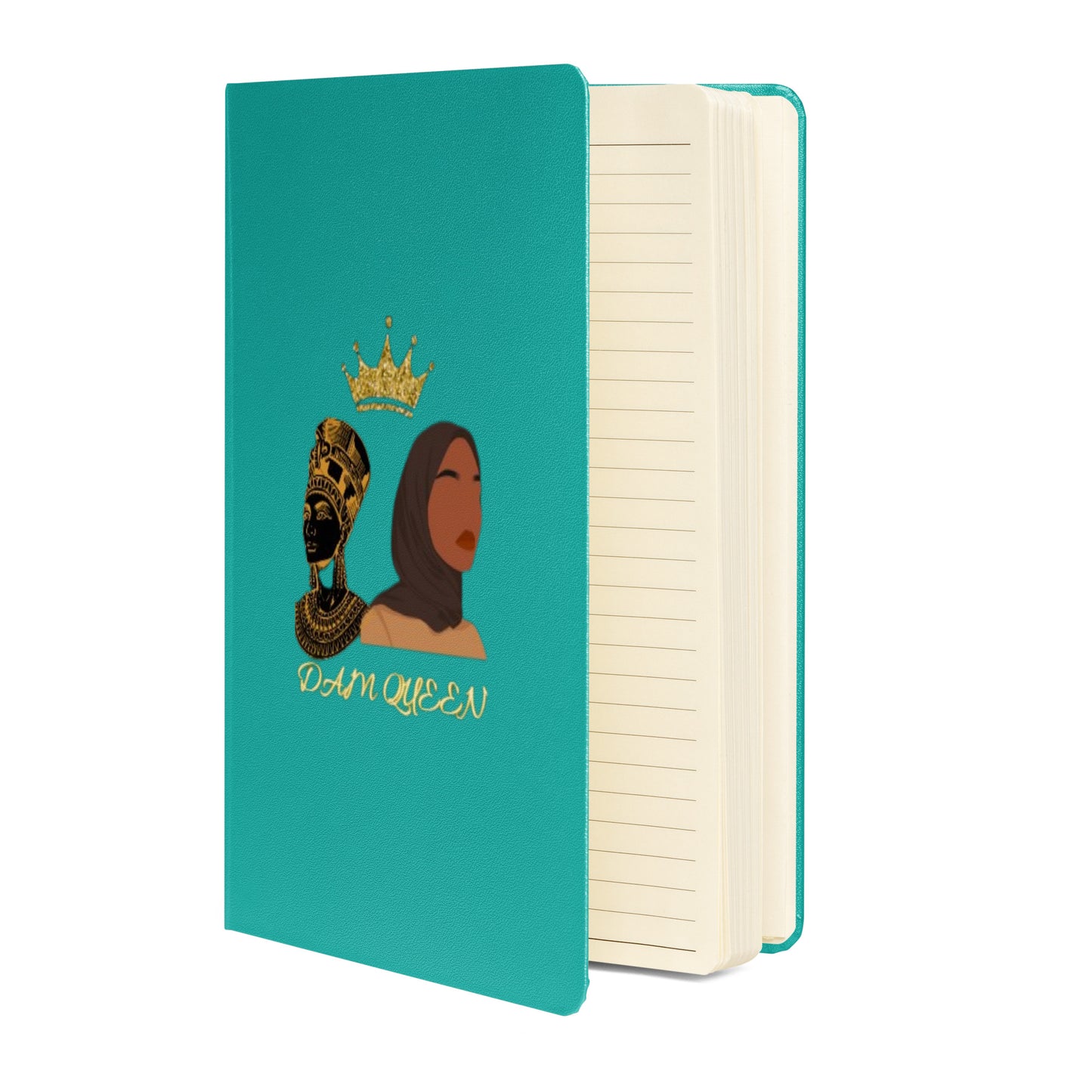 DamQueen Royal Thoughts Hardcover Notebook