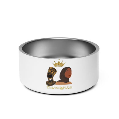 DamQueen Royal Feast Stainless Steel Pet Bowl