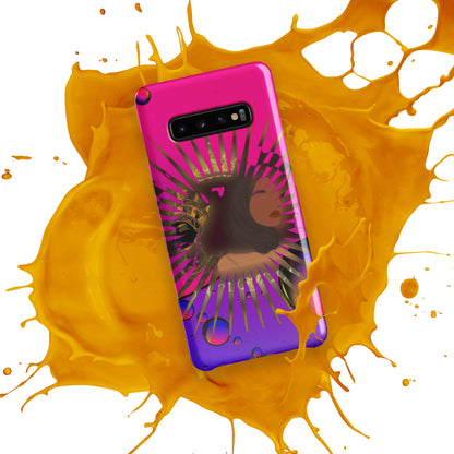 DamQueen Bubbly Royalty Samsung Snap Case