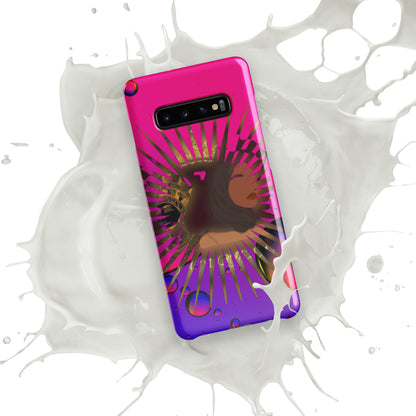 DamQueen Bubbly Royalty Samsung Snap Case