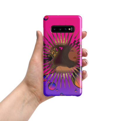 DamQueen Bubbly Royalty Samsung Snap Case