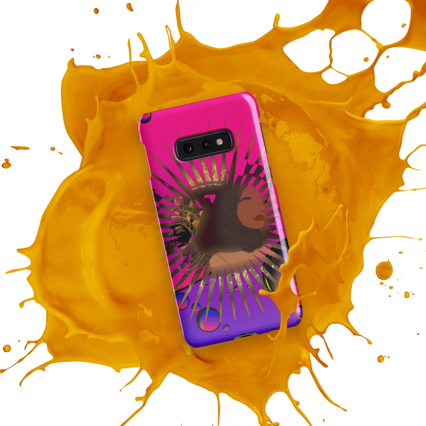 DamQueen Bubbly Royalty Samsung Snap Case