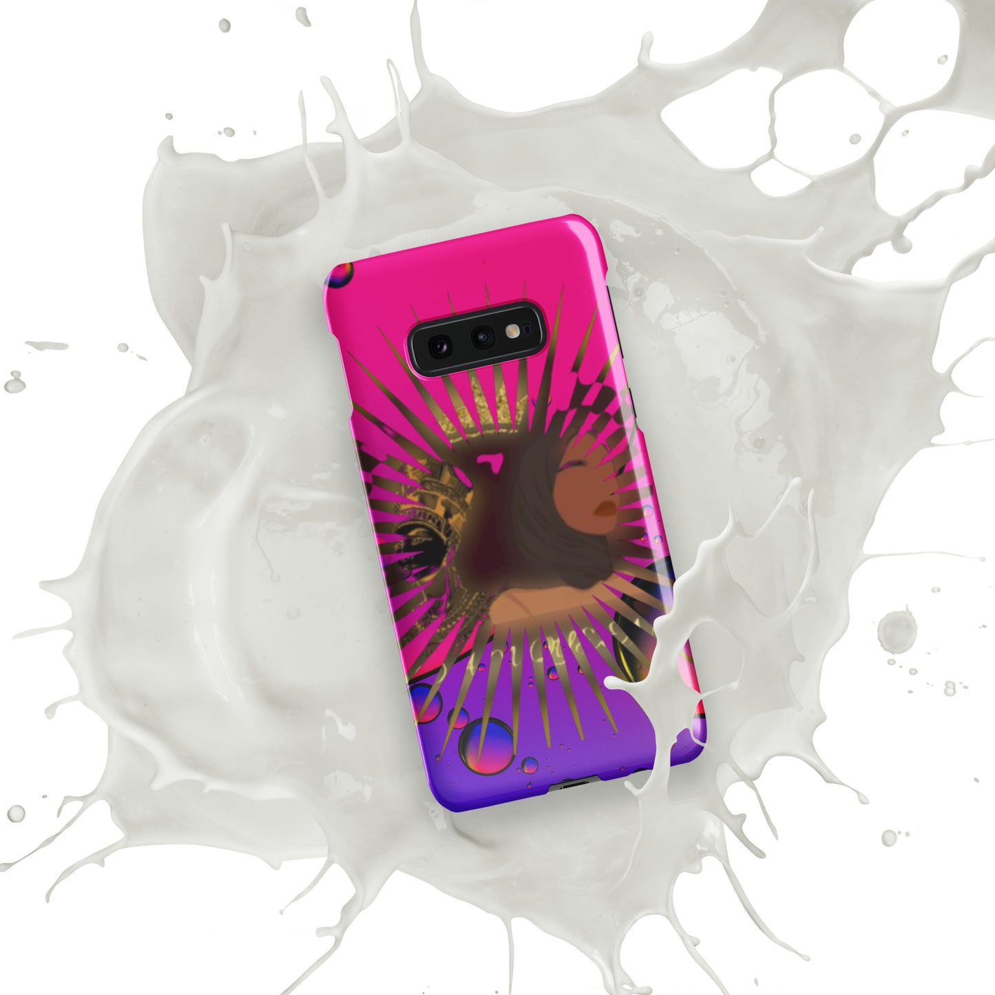 DamQueen Bubbly Royalty Samsung Snap Case