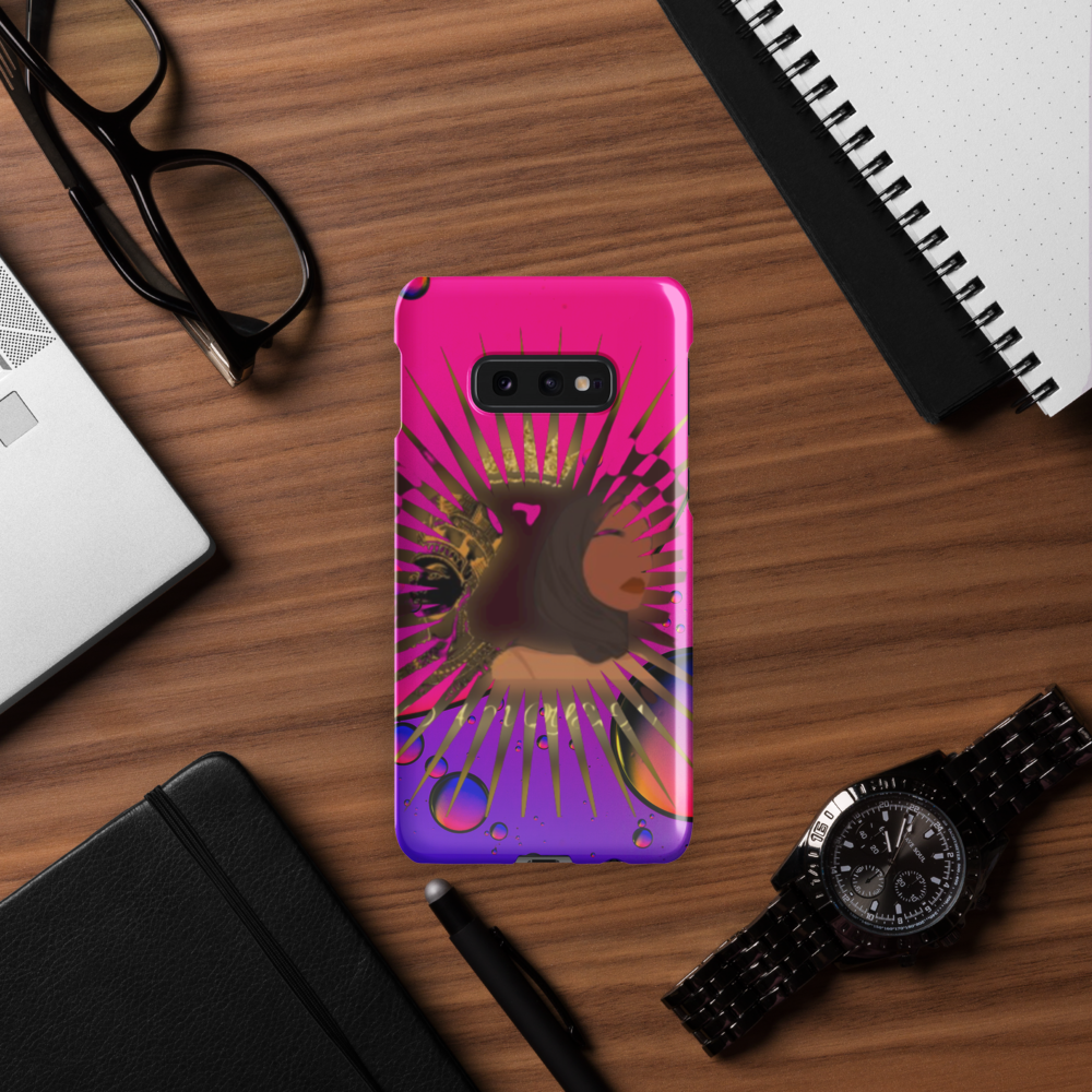 DamQueen Bubbly Royalty Samsung Snap Case