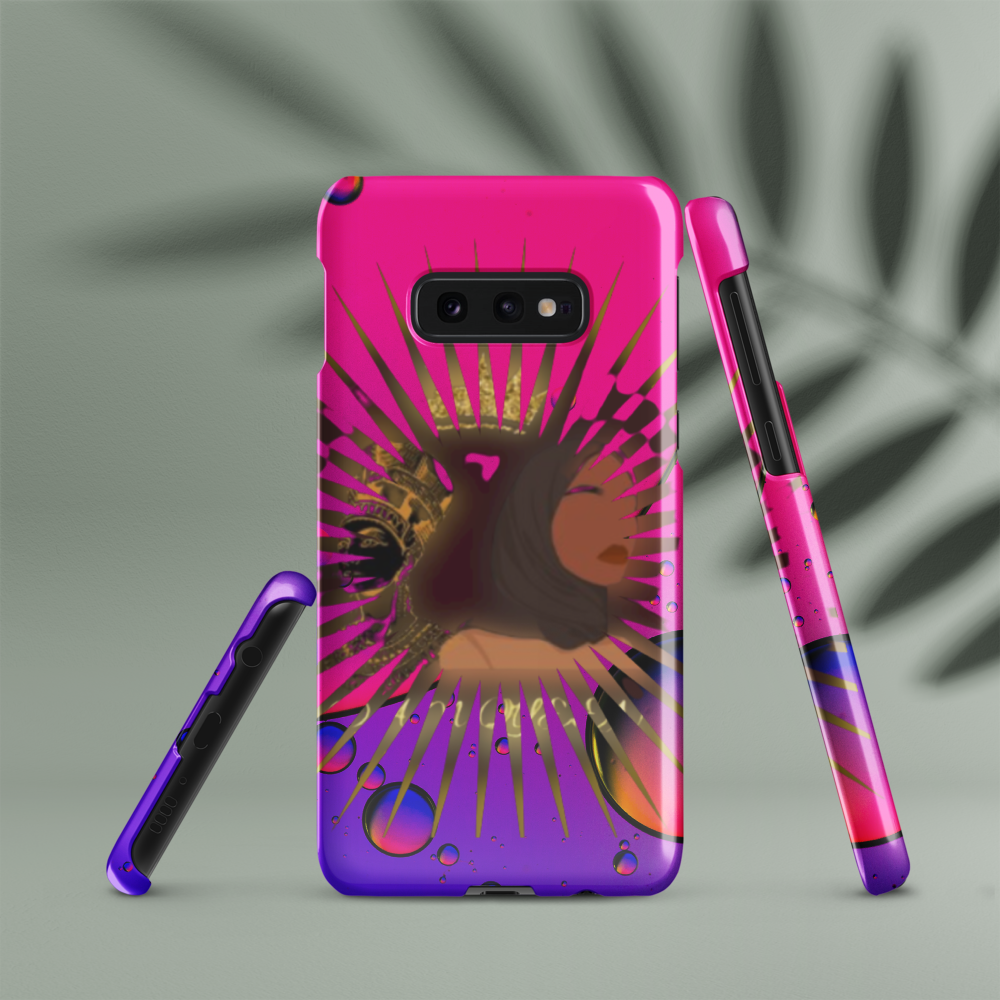 DamQueen Bubbly Royalty Samsung Snap Case