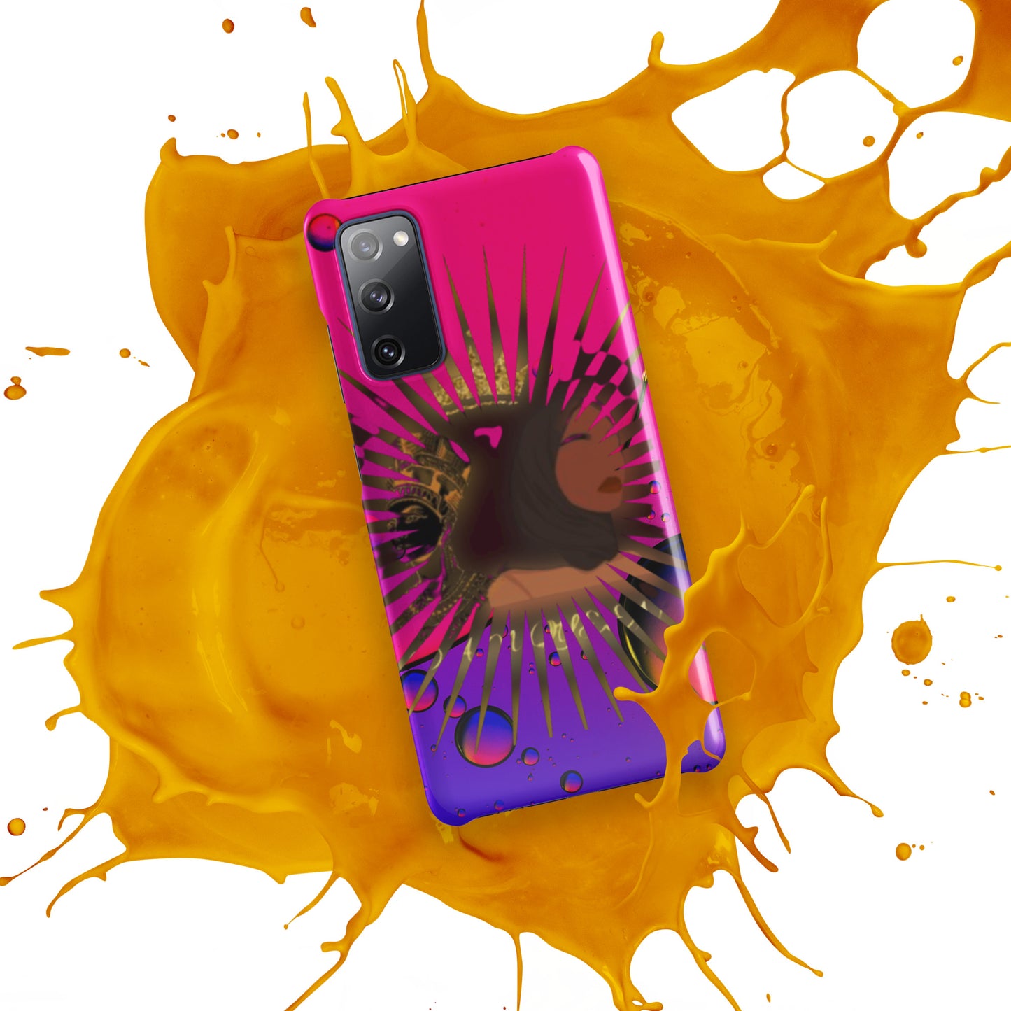 DamQueen Bubbly Royalty Samsung Snap Case